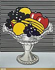 Roy Lichtenstein Still Life with Crystal Bowl painting
